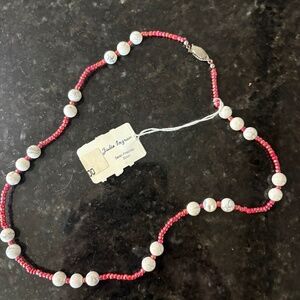 Vintage Judie Ingram beaded necklace